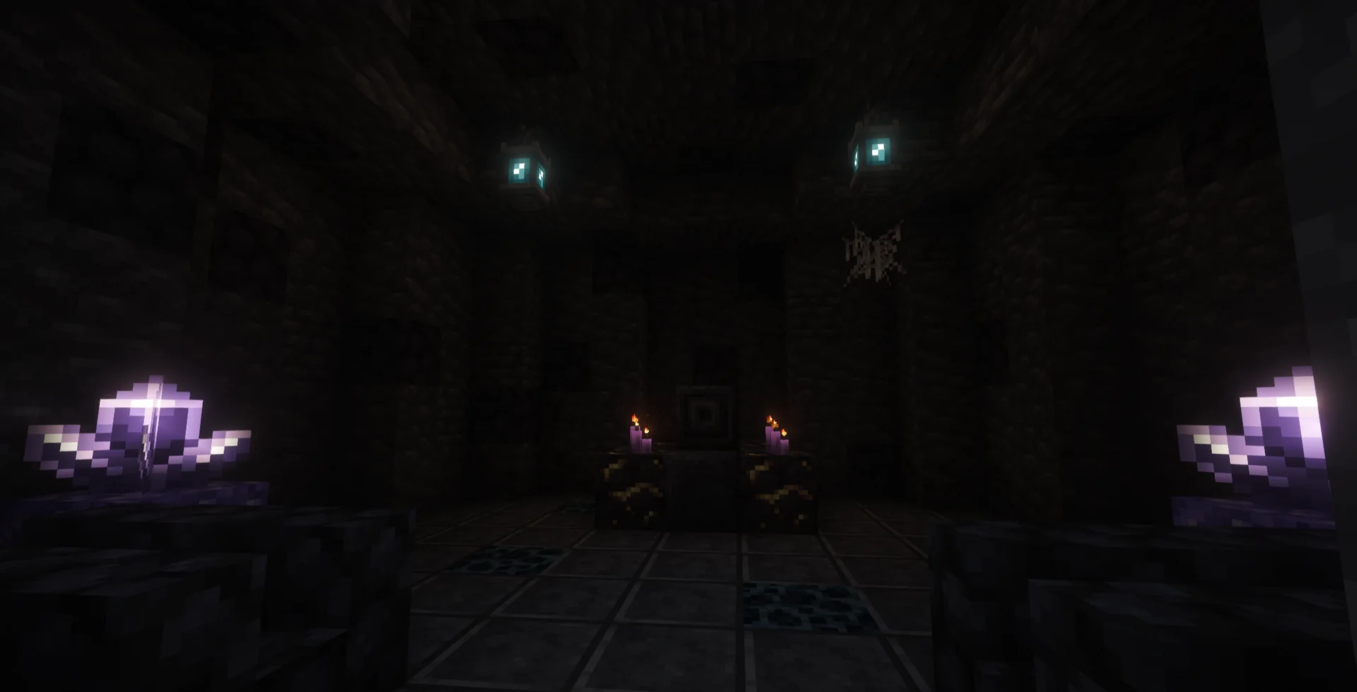 The Dark Auction hall