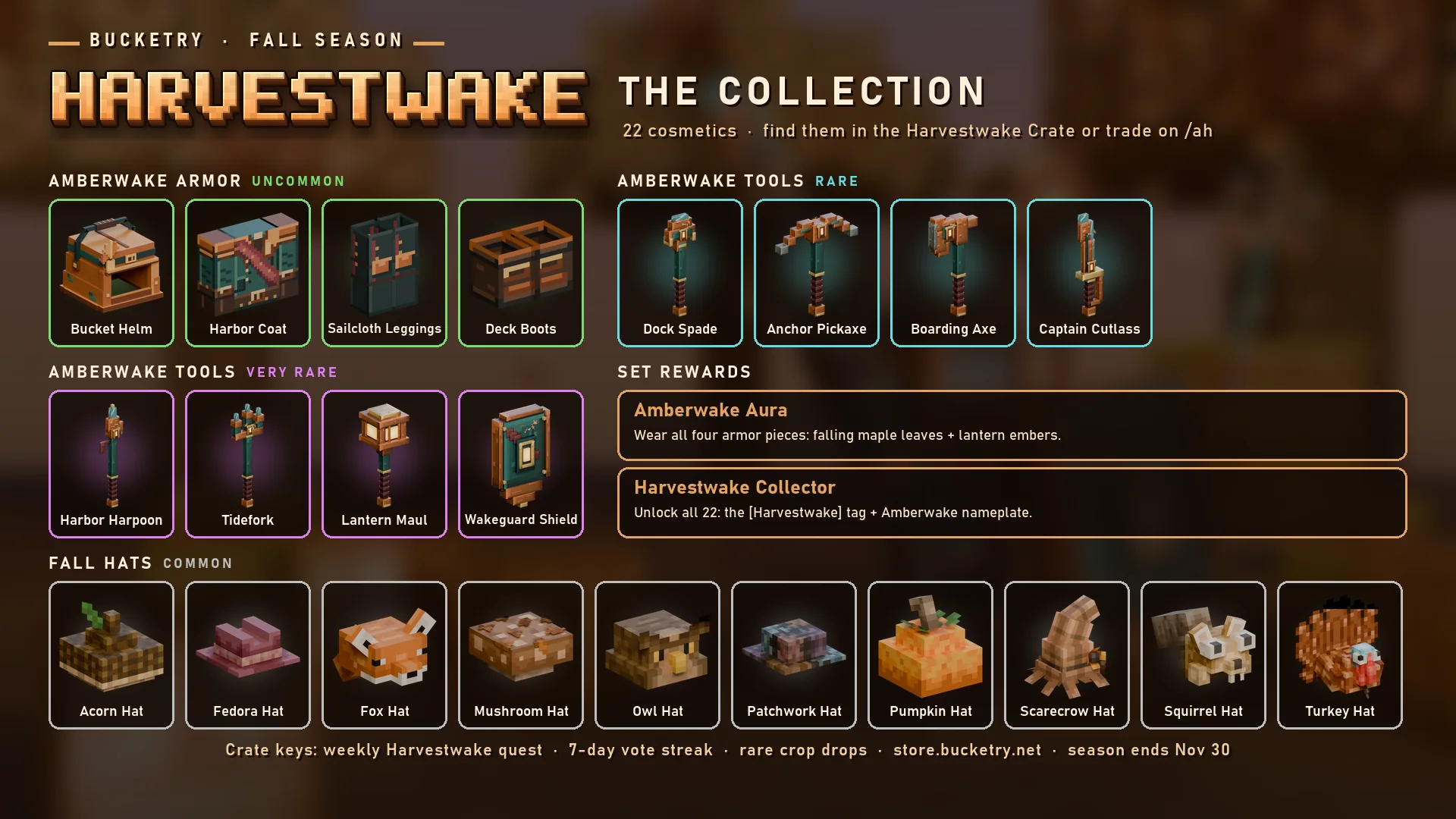 The Harvestwake collection